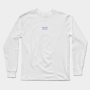 empathy Long Sleeve T-Shirt